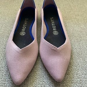 Rothy’s 9.5 The Point in Pink/Blush